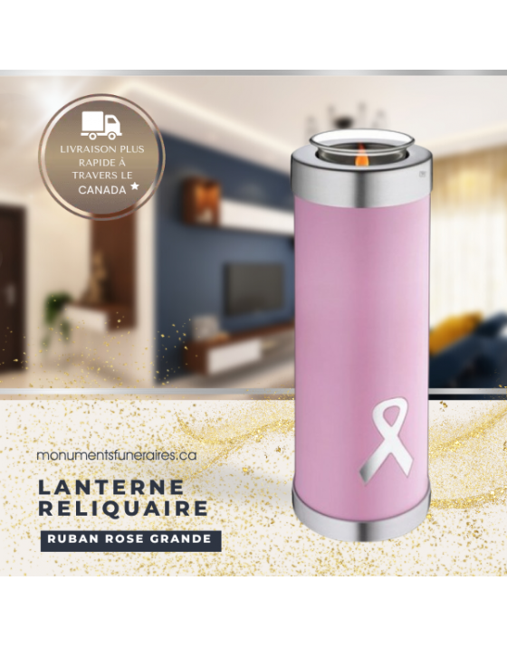 Sensibilisation Ruban Rose (Grande Lanterne Reliquaire) Sensibilisation Ruban Rose (Grande Lanterne Reliquaire)